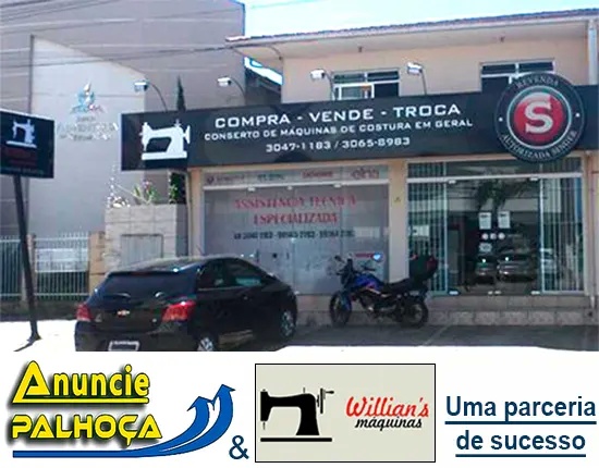 Imagem principal da fachada da empresa Willian's Máquinas