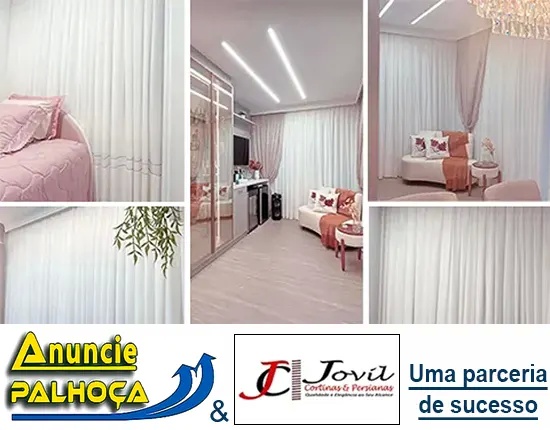Imagem principal da fachada da empresa Jovil Cortinas e Persianas