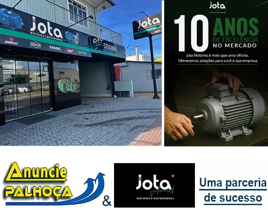 Imagem principal da fachada da empresa Jota Motores e Motobombas