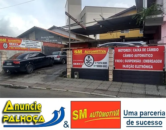 Imagem principal da fachada da empresa SM Automotiva