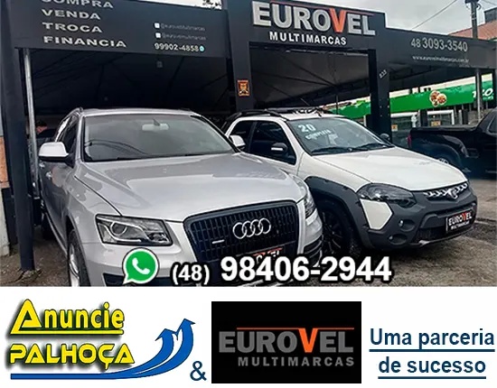 Imagem principal da fachada da empresa Eurovel Multimarcas