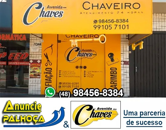 Imagem principal da fachada da empresa Chaveiro Avenida das Chaves<br />Atendimento 24h