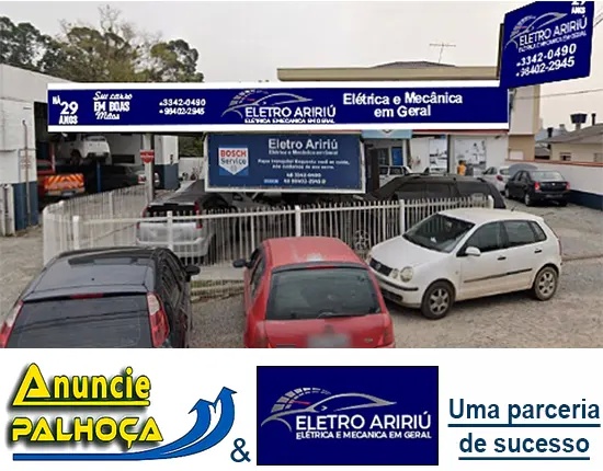Imagem principal da fachada da empresa Eletro Aririú Soluções Automotivas