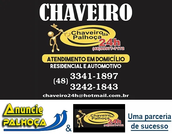 Imagem principal da fachada da empresa Chaveiro da Palhoça