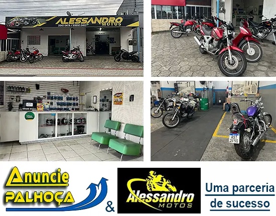Imagem principal da fachada da empresa Alessandro Motos