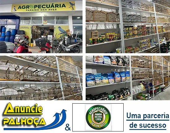 Imagem principal da fachada da empresa Agropecuária Paraiso das Aves