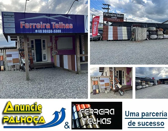 Imagem principal da fachada da empresa Ferreira Telhas