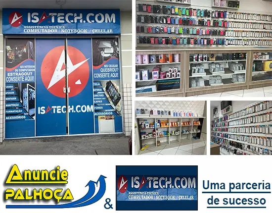 Imagem principal da fachada da empresa ISATECH.COM