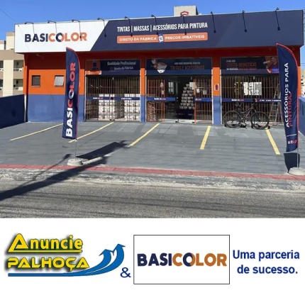 Imagem principal da fachada da empresa Basicolor Loja De Tintas Direto De Fábrica