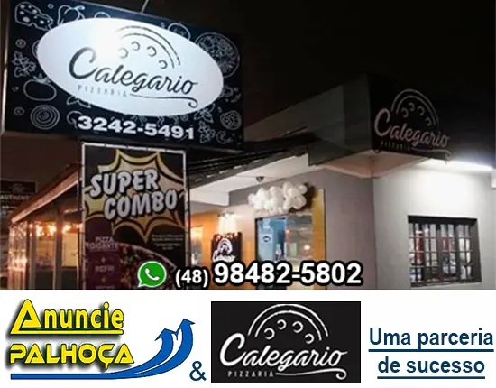 Imagem principal da fachada da empresa Calegario Pizzaria